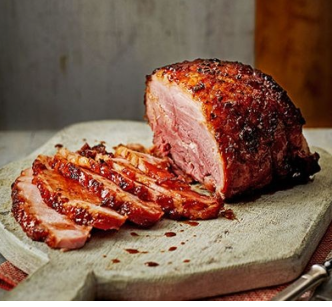 Maple Smoked Gammon Ham Boneless/Cooked 1.7kg