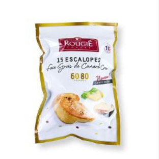 Frozen Goose Liver Slices 1kg [Rougie]