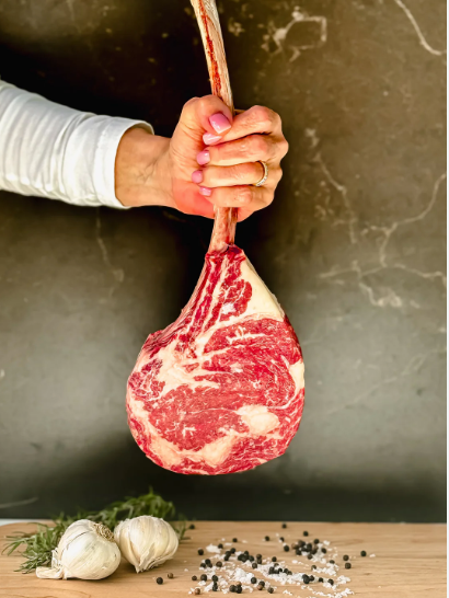 Australian Black Angus Tomahawk Steak Frozen