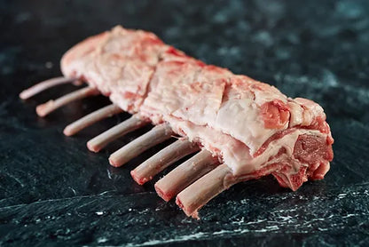 🇦🇺 Grass Fed Lamb Rack 8 bones cap on frenched 800-900g Halal