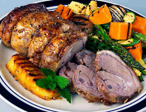 Lamb Leg Boneless Netted ~2kg Chilled Halal